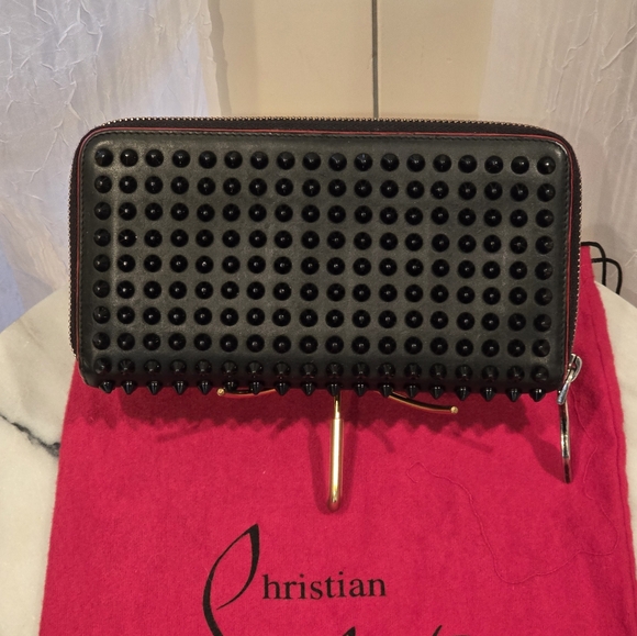 Christian Louboutin Handbags - Christian Louboutin Panettone Black Wallet (FULL INCLUSION & COA)